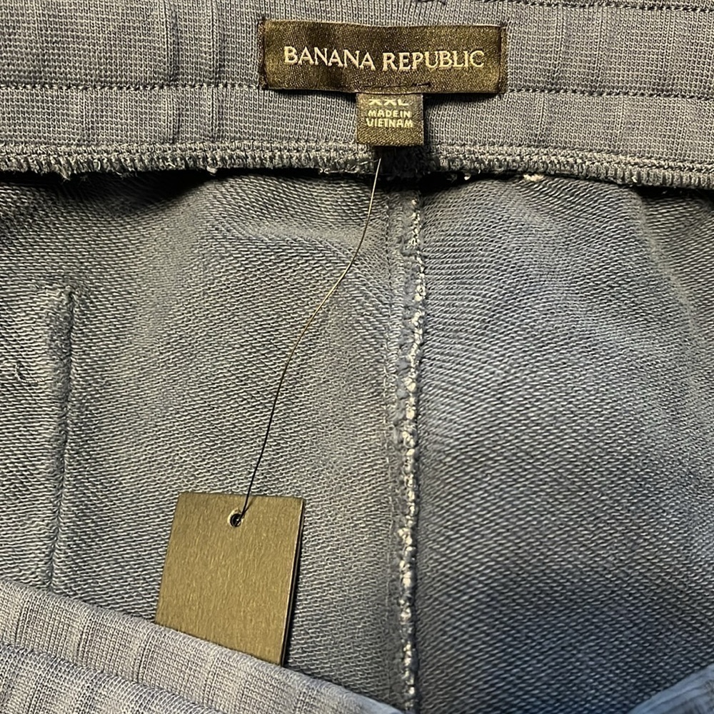 Men’s NWT XXL Banana Republic Blue Lounge Shorts 8” Inseam. - Picture 5 of 6